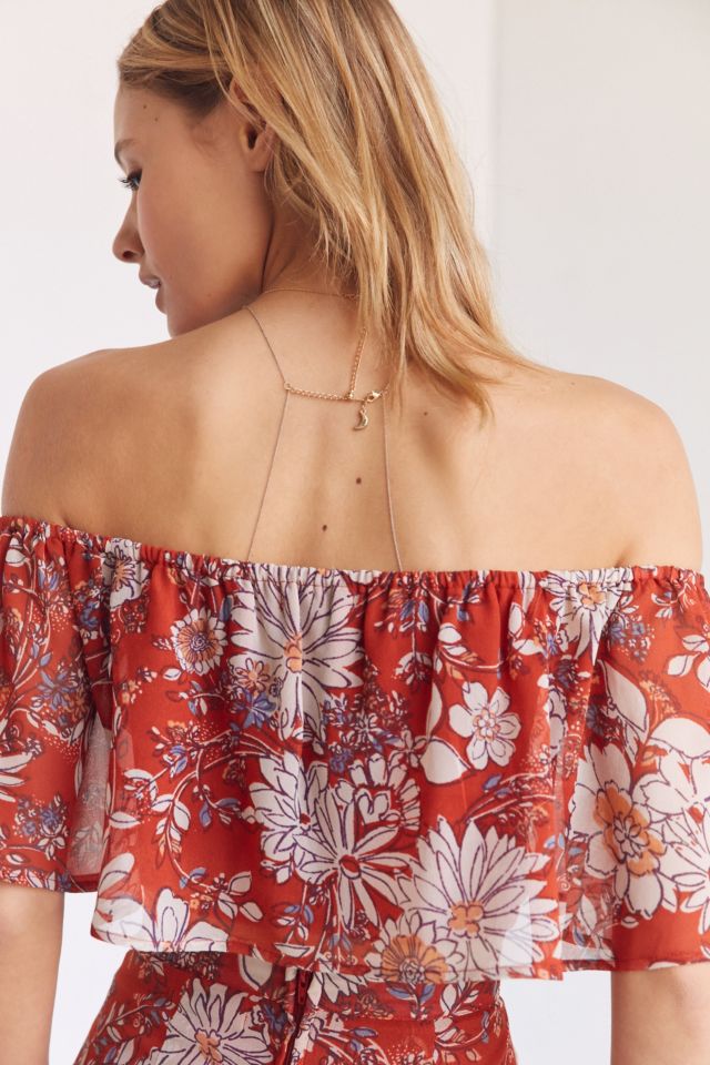 BOG Collective Off-The-Shoulder Ruffle Top #5