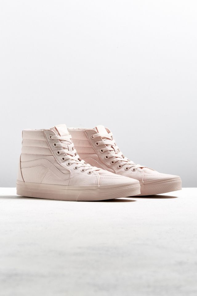 vans sk8 hi peach blush