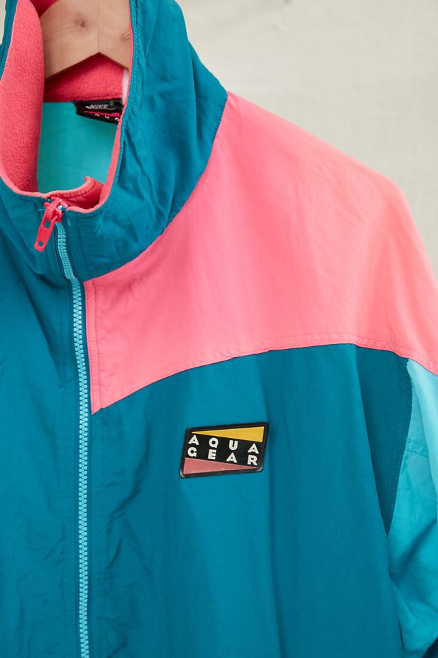 Aqua nike outlet windbreaker