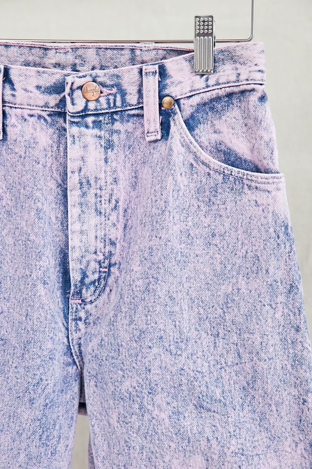 Vintage Wrangler Purple Acid Wash Jean #1