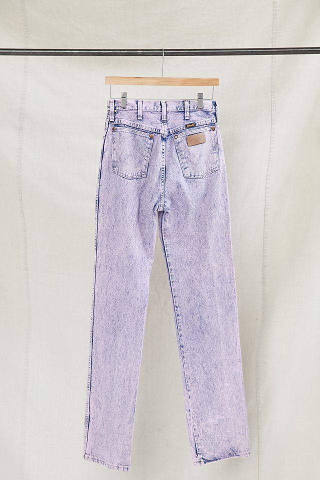Vintage Wrangler Purple Acid Wash Jean #4