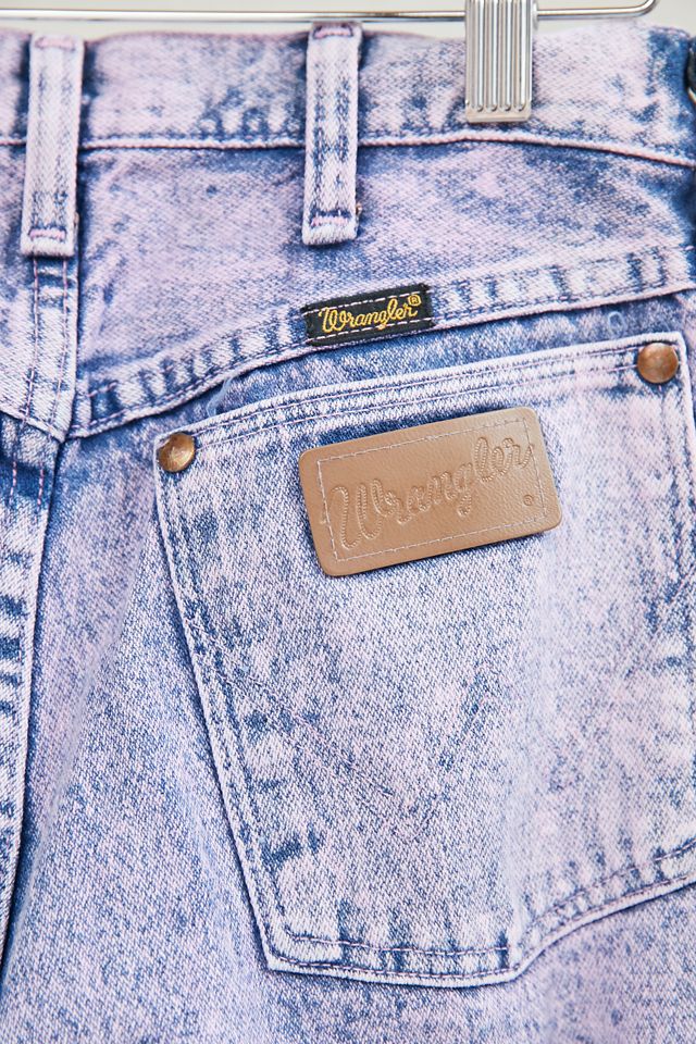 Vintage Wrangler Purple Acid Wash Jean #5