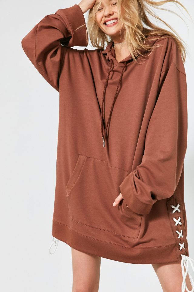 Puma Fenty by Rihanna Oversized Side Lace-Up Hoodie Sweatshirt