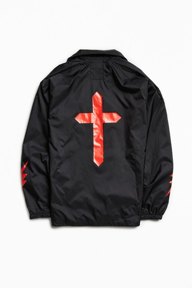 The Weeknd Starboy Graphic Coach Jacket #1