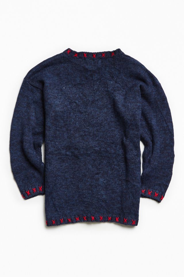 Vintage Holiday Snowman Sweater #1
