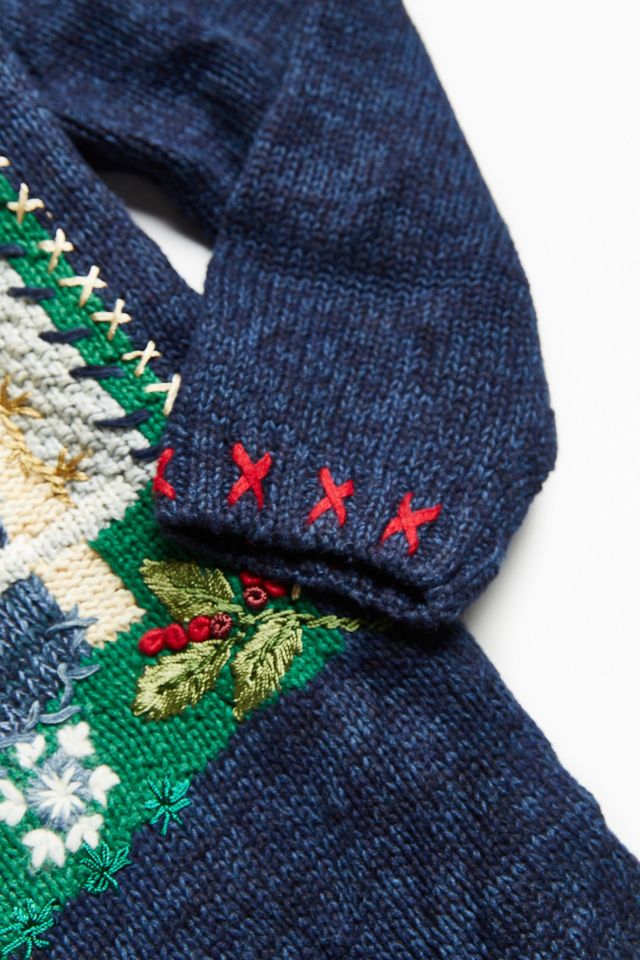 Vintage Holiday Snowman Sweater #3