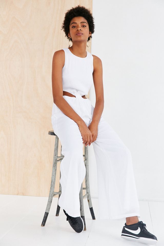 Silence + Noise Gauze Cutout Culotte Jumpsuit #2