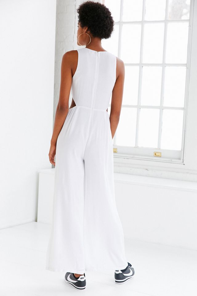 Silence + Noise Gauze Cutout Culotte Jumpsuit #3
