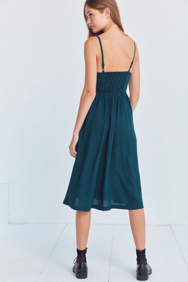 Cooperative Emilia A-Line Button-Down Midi Dress #2