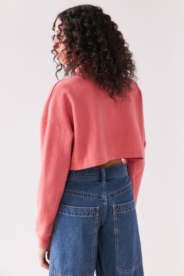 Silence + Noise Take Down Funnel Neck Mesh Top #3