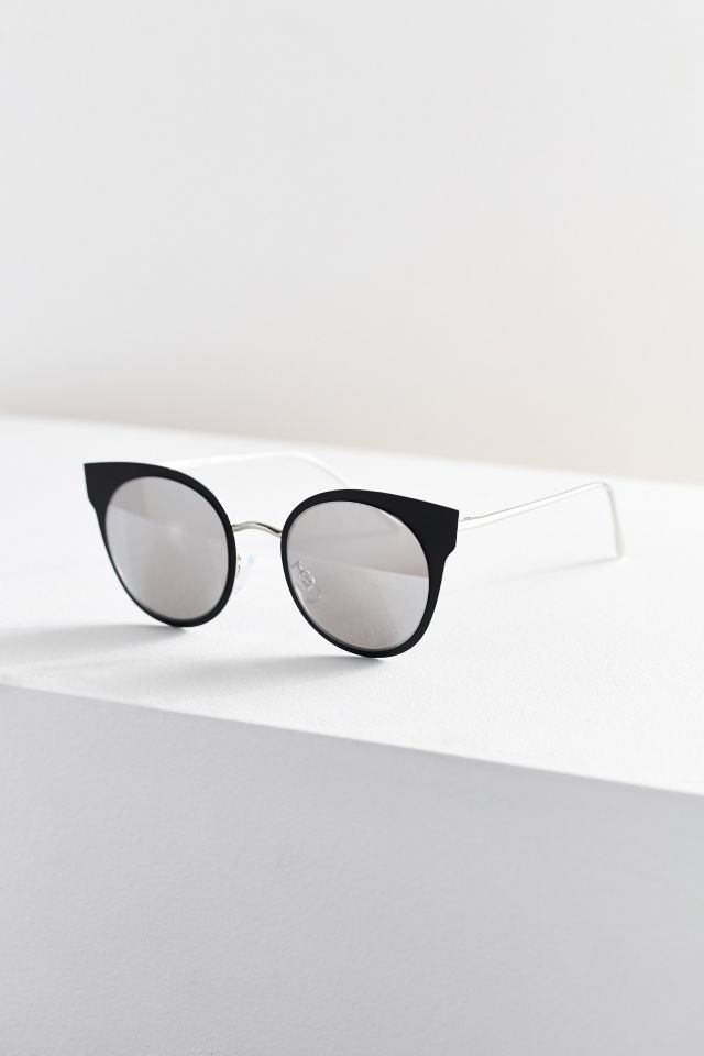 Slim Matte Cat-Eye Sunglasses #1