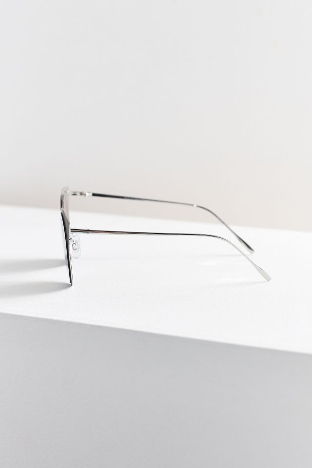 Slim Matte Cat-Eye Sunglasses #4
