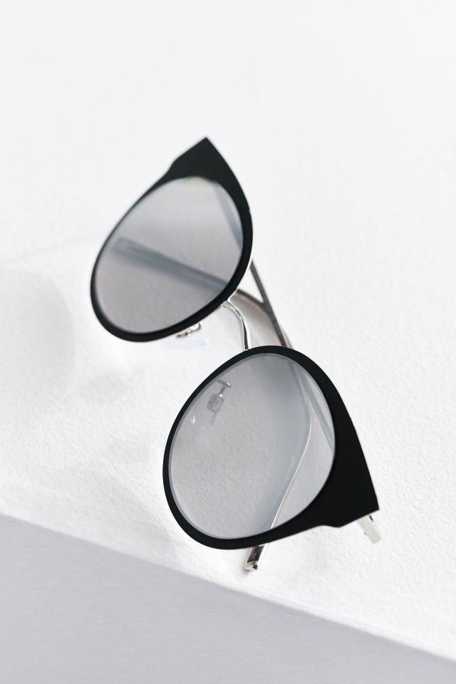 Slim Matte Cat-Eye Sunglasses #5