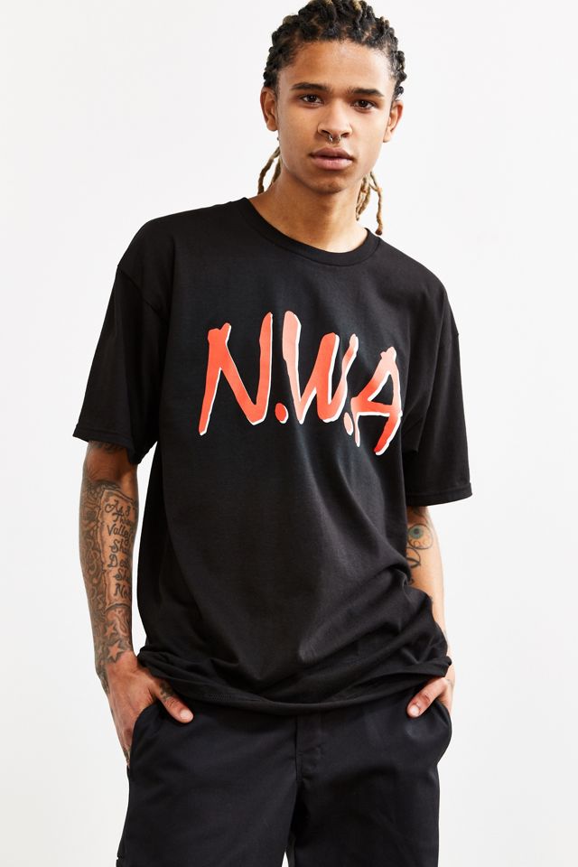 N.W.A Straight Outta Compton T-Shirt Uomo – Maglia Nera Cotone 100% (S-4XL) – Cult