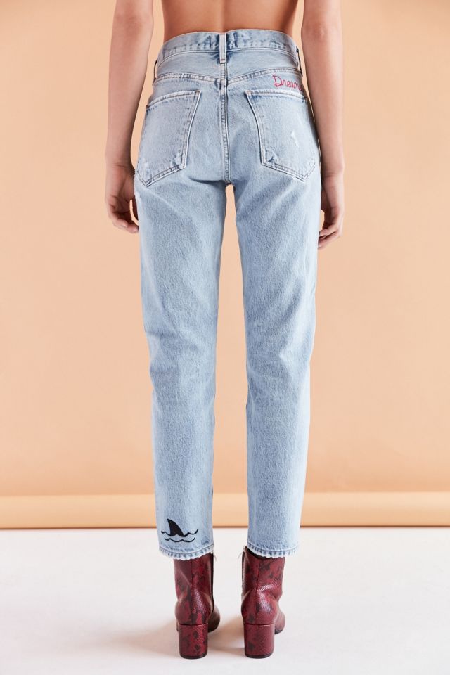 Jean à taille haute Jamie AGOLDE X UO - Rescued Crush #1