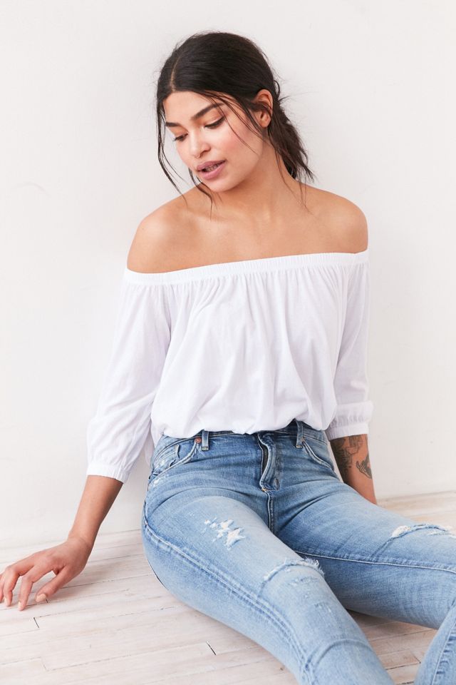 AGOLDE Sophie High-Rise Distressed Cropped Skinny Jean - Outsider #2