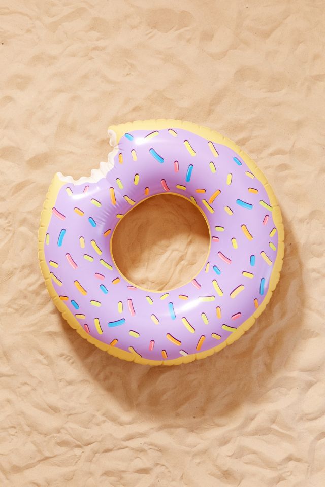 Lilac Donut Inner Tube Pool Float #1