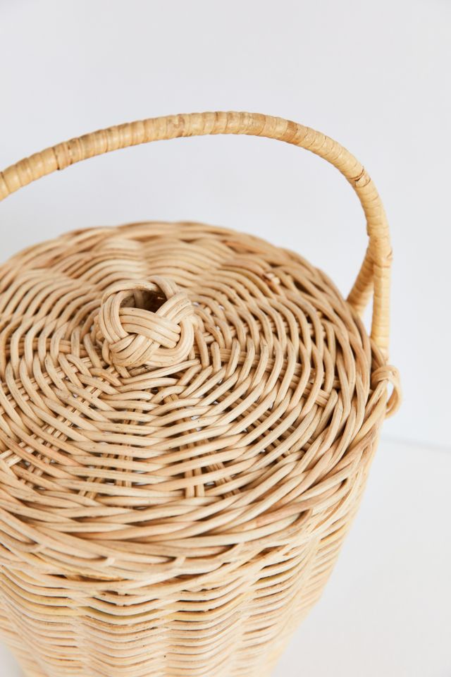 Roseanne Straw Bucket Bag #2