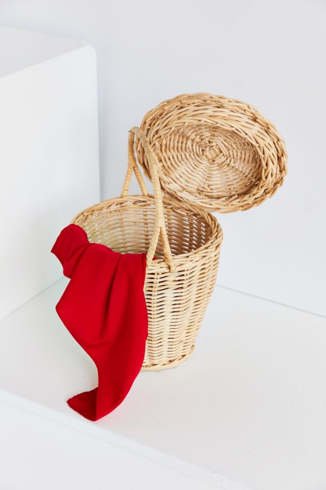 Roseanne Straw Bucket Bag #3