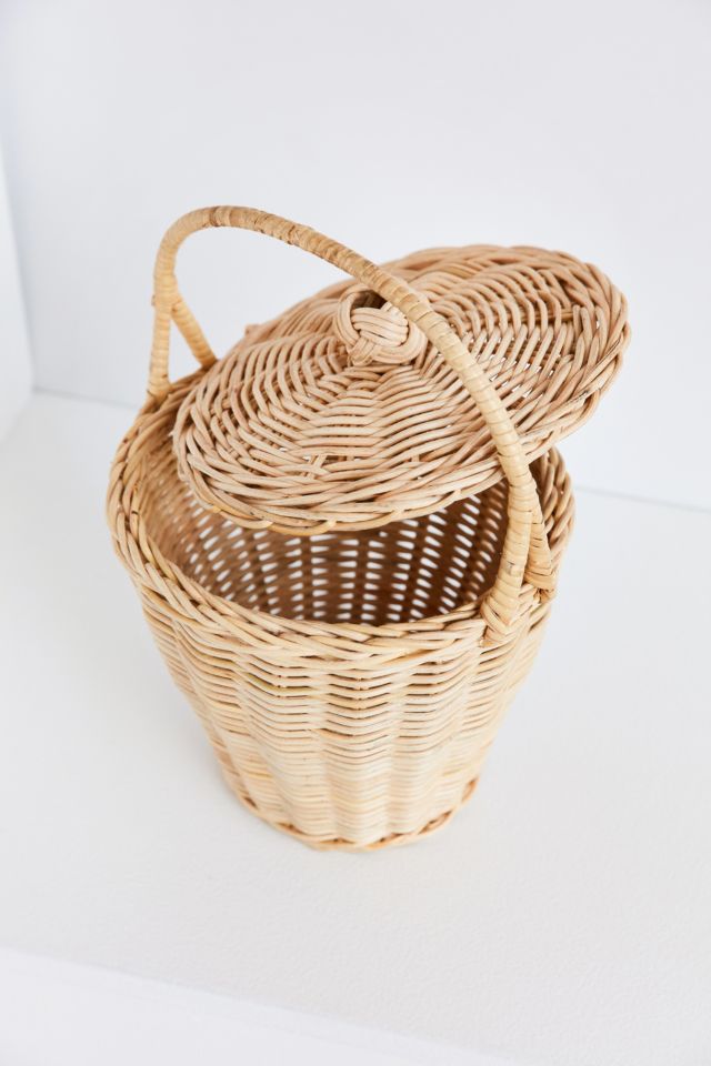 Roseanne Straw Bucket Bag #5