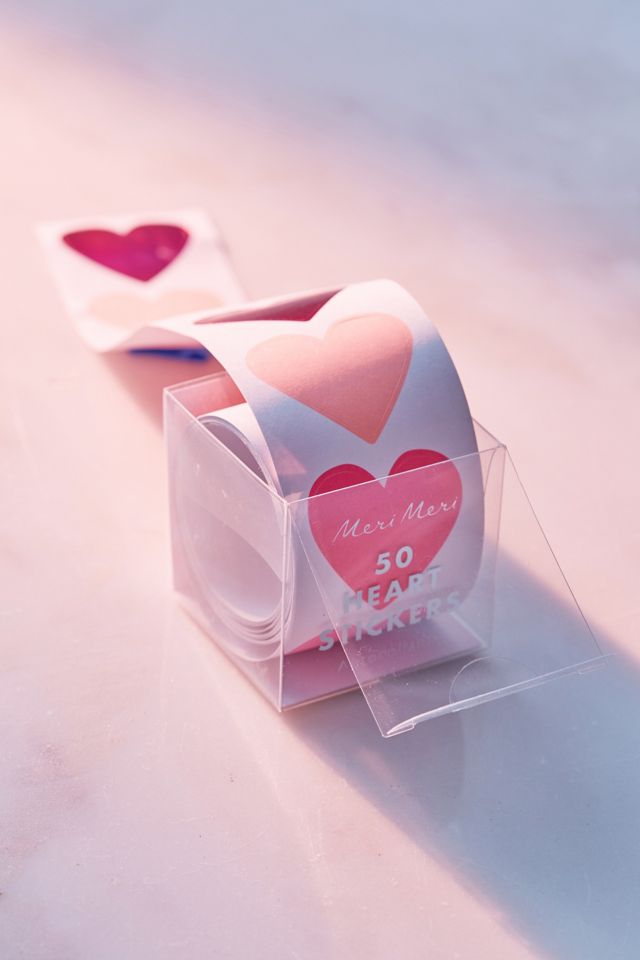 Meri Meri Heart Sticker Roll | Urban Outfitters