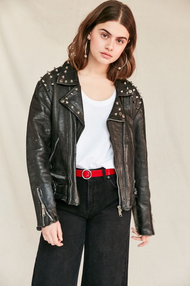 Urban Outfitters Leather Studded popular Jacket NEW w/ Tags