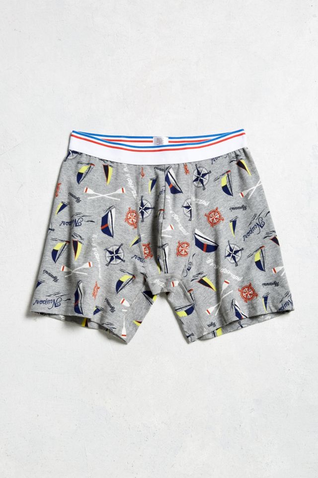 Sailboat Boxer Brief | Urban Outfitters