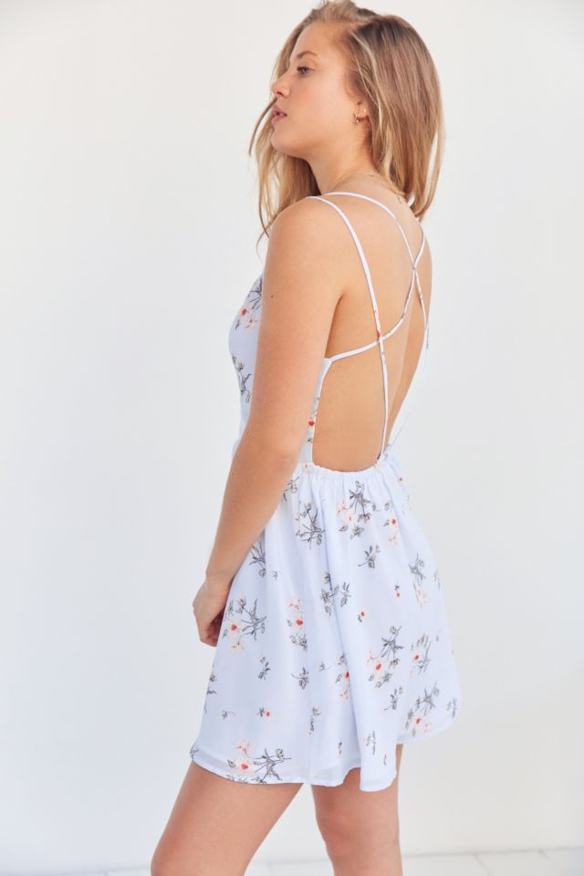 Lucca Couture Strappy Back Fit + Flare Mini Dress #3