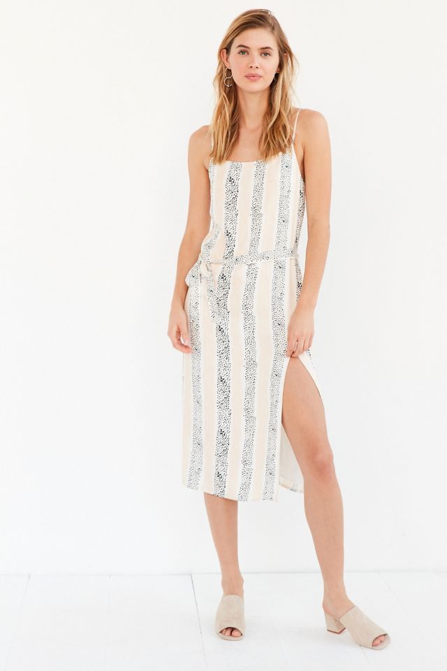 MINKPINK Sundowner Tie-Belt Midi Dress #3