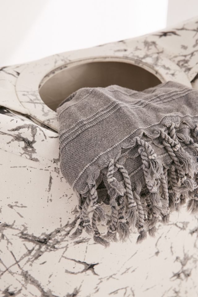 Batik Crackle Standing Laundry Bag Hamper #2