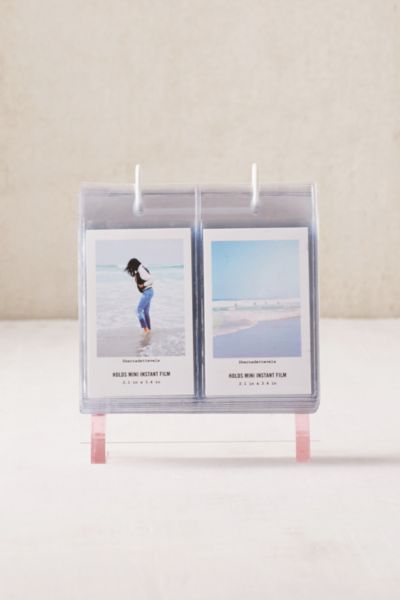 URBAN OUTFITTERS Home Iridescent Mod Block Picture Frame Instax 
