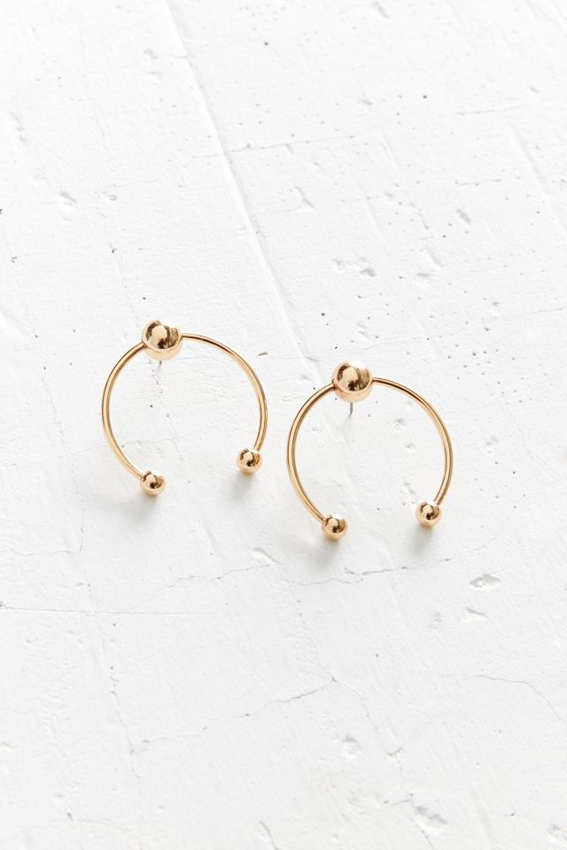 Birmingham Statement Post Earring #2