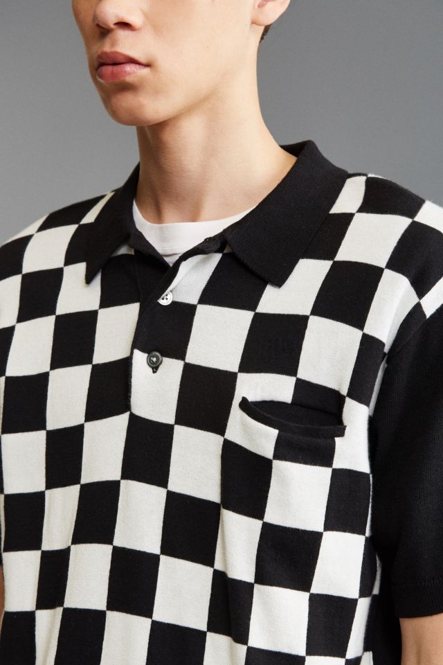 Stussy Check Polo Sweater #4