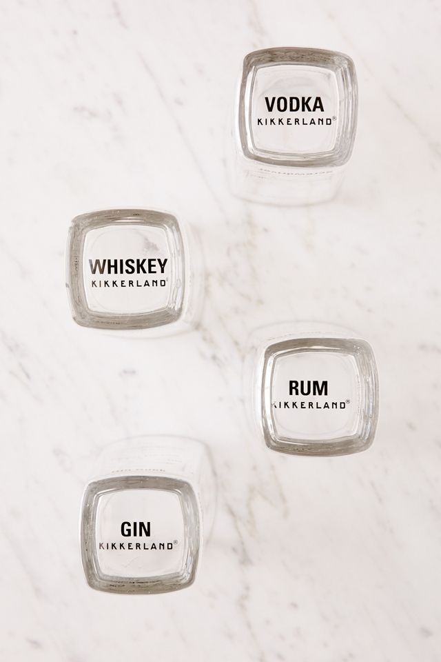 Bartender's Measuring Drinking Glass - Set of 4 #2