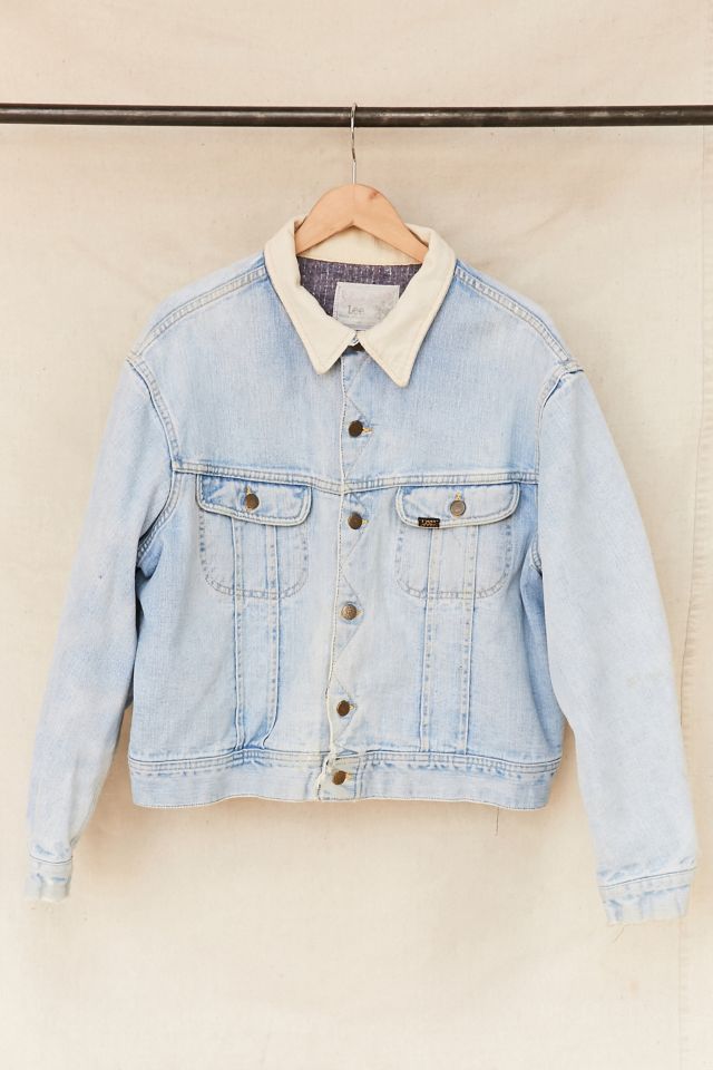 Vintage Lee Blanket Lined Denim Jacket Urban Outfitters