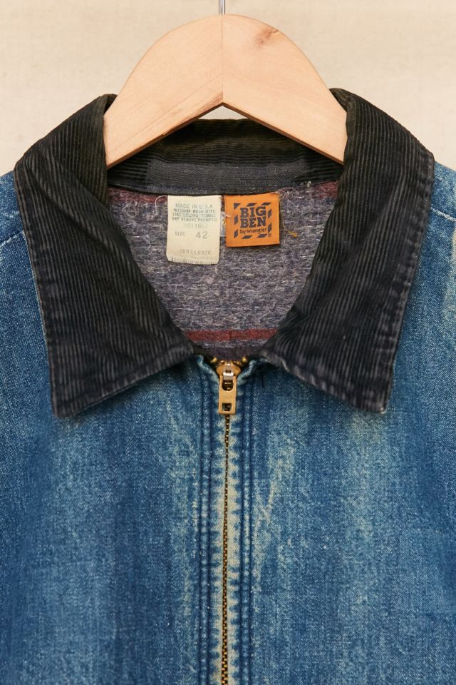Vintage Wrangler Blanket Lined Denim Jacket #2