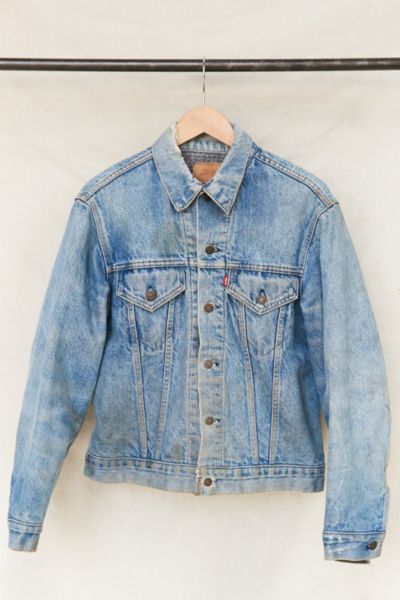 Vintage Levi's Blanket Lined Denim Jacket | Urban Outfitters