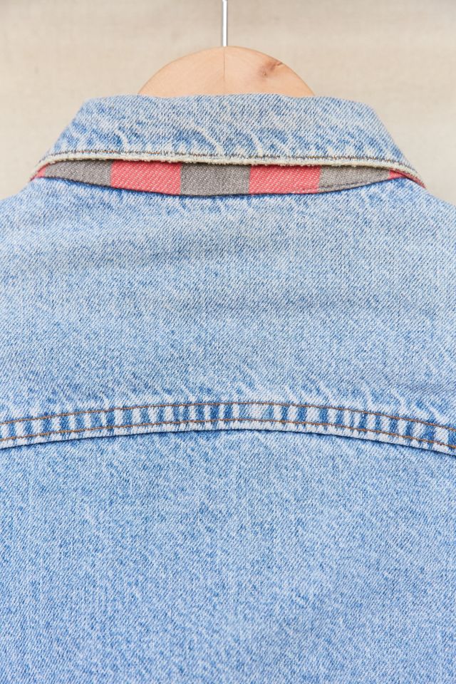 Vintage Levi's Flannel Lined Denim Jacket #4