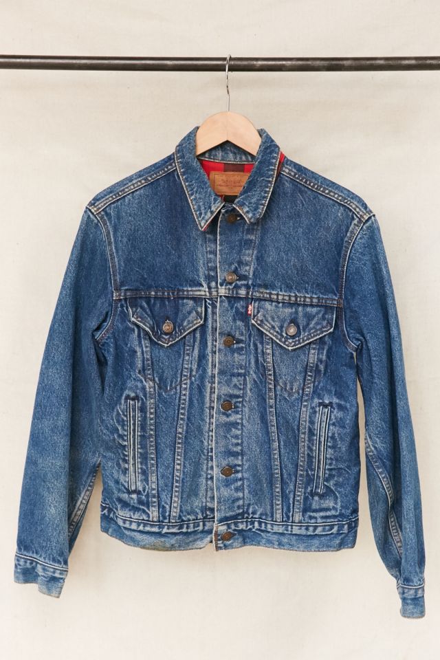 Levi's Flannel-Lined Jacket (~30 Years, Unknown Washes) Fade Of