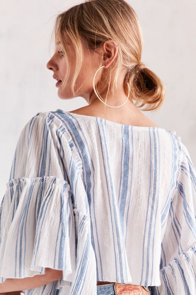 Blouse à manches flottantes Raine Kimchi Blue #5