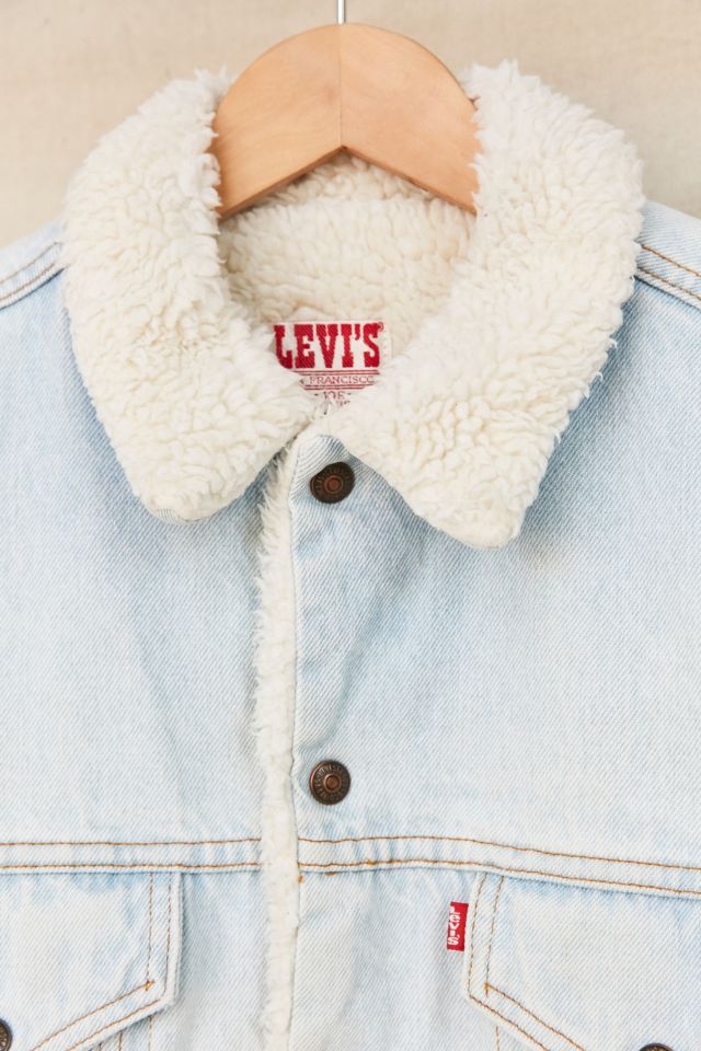Vintage Levi's Sherpa Lined Denim Jacket #2