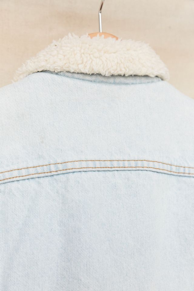 Vintage Levi's Sherpa Lined Denim Jacket #4