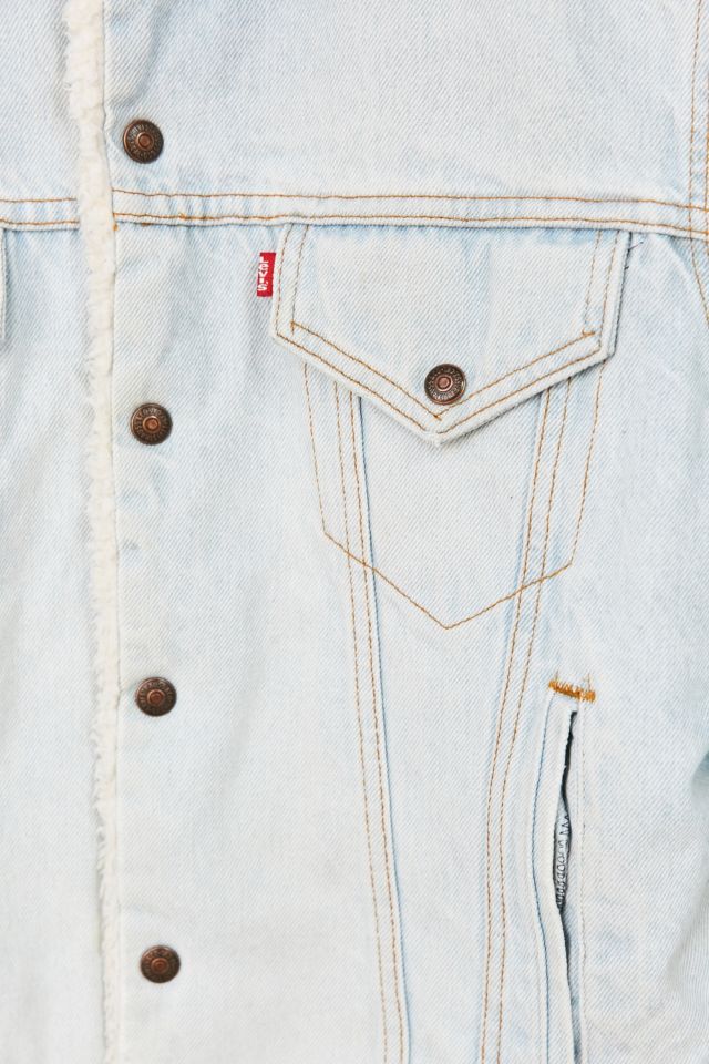 Vintage Levi's Sherpa Lined Denim Jacket #5