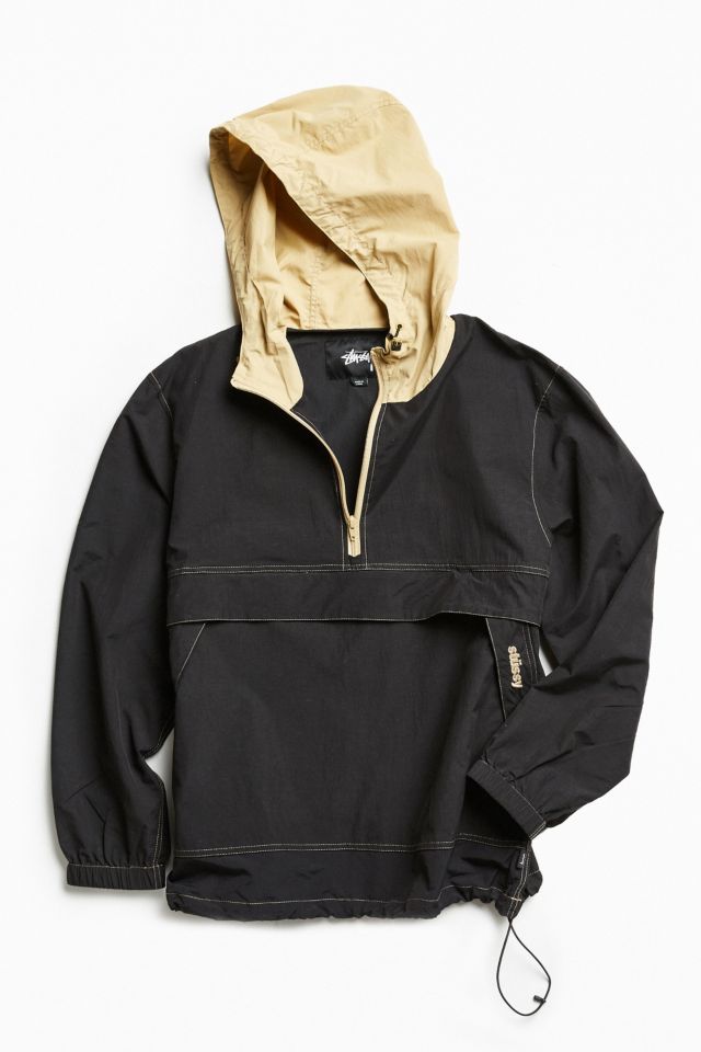 【完売品】 STUSSY CONTRAST RIPSTOP ANORAK Stussy Contrast Ripstop Anorak Jacket (Lime) - X21.nl