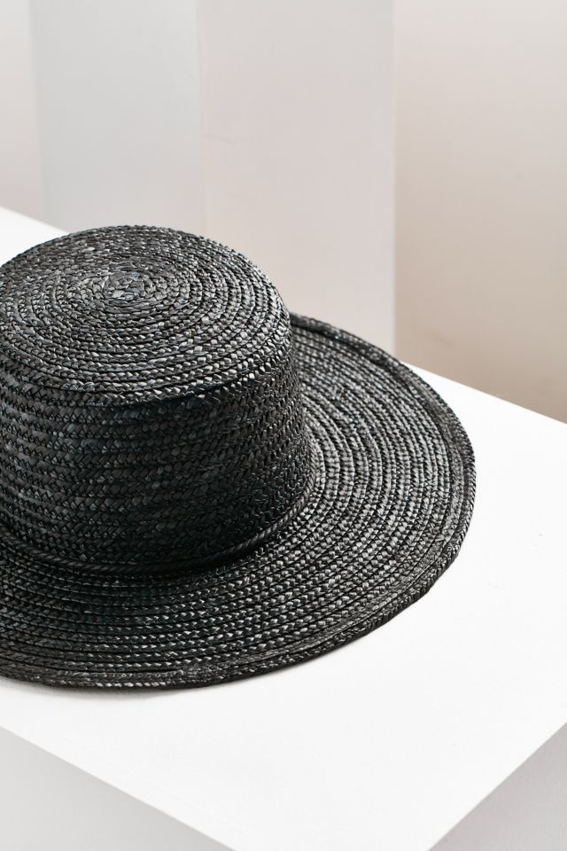Vanessa Straw Boater Hat #3