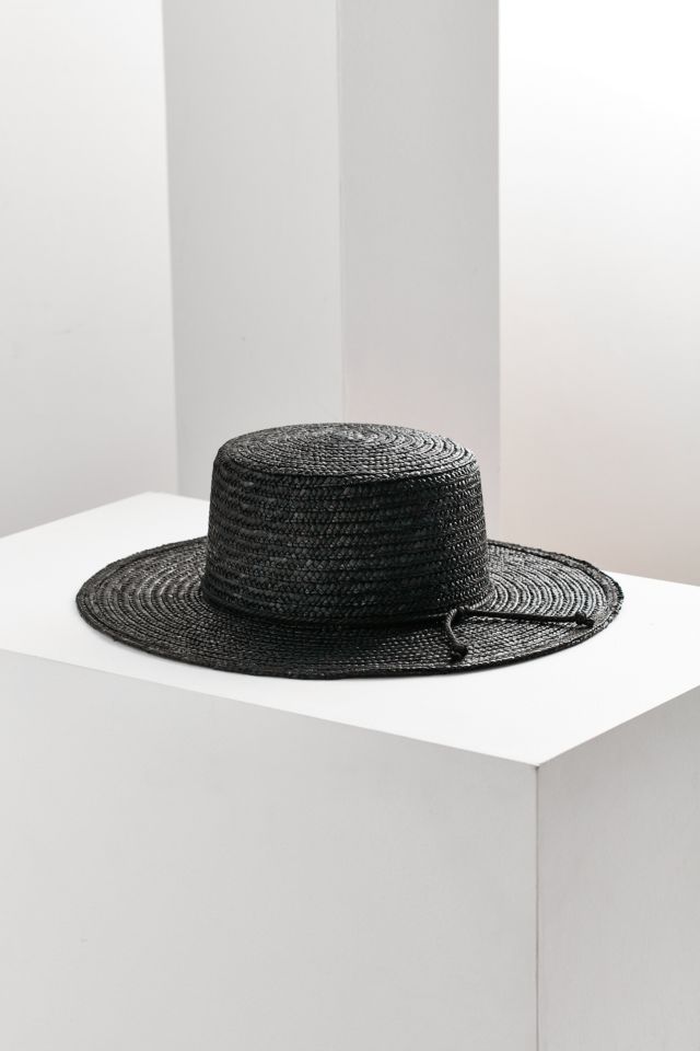 Vanessa Straw Boater Hat #4