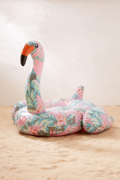Floral Flamingo Pool Float | Urban 