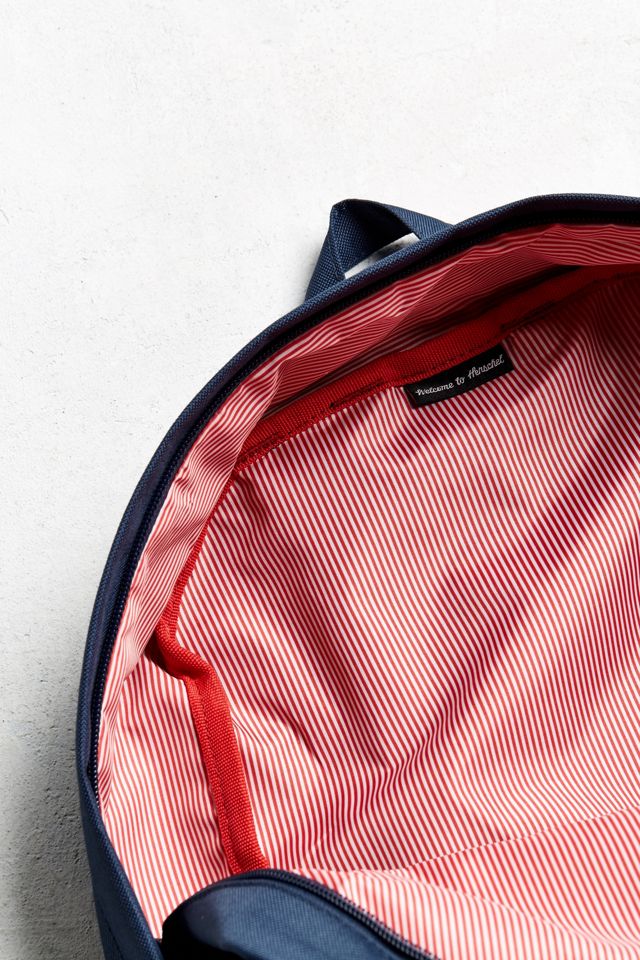 herschel backpack navy and red Packable Daypack - Navy/Red the Pop Quiz caters to all your school or work needs whilst staying true to Herschel Supplys signature style and durability Herschel Backpack Blue With Red