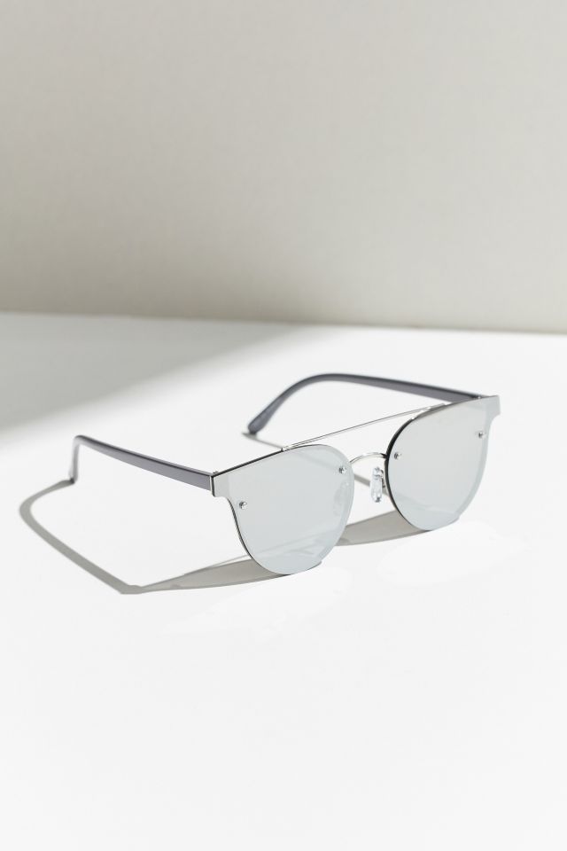 Rimless Brow Bar Sunglasses #1