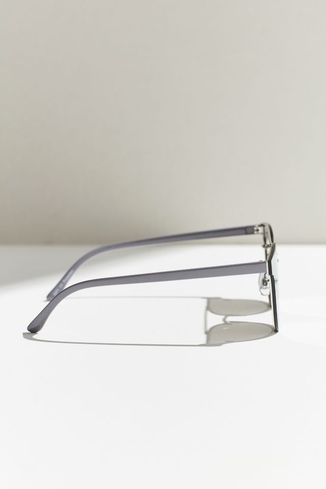 Rimless Brow Bar Sunglasses #3